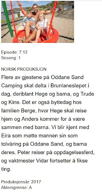 Ja, vi elsker camping